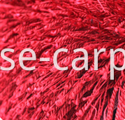 Polyester Thick & Thin Yarn mix Shaggy Carpet